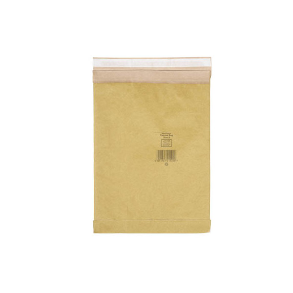 5011727214019 - Papierpolstertaschen Padded Bag Size 4 2FHPAD00PB4 innen 225x343mm mit Falte haftklebend braun 100 Stück 5011727214019 - Papierpolstertaschen Padded Bag Size 4 2FHPAD00PB4 innen 225x343mm mit Falte haftklebend braun 100 Stück