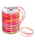 Geschenkband Raffia 136-616, 3mm x 50m, pink/orange/grün