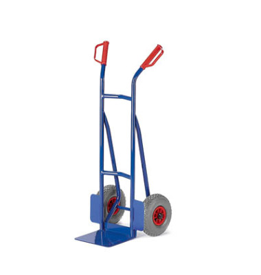 Sackkarre 20-9842 tragfähig bis 200kg blau 30x22,5cm Stahl Luftbereifung