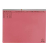 Hängehefter Exaflex 370103B, A4 rot Karton 320g
