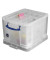 Aufbewahrungsbox 35CX3DIVCB, 35 Liter, mit Deckel, au&szlig;en 480x390x310mm, Kunststoff transparent