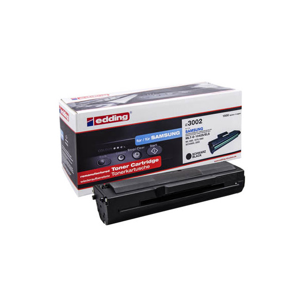 4004764955220 - Toner kein Originalzubehör Kompatibel mit Samsung MLT-D1042S EDD-3002 ca 1500 Seiten schwarz