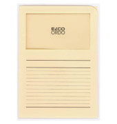 Sichtmappen Ordo classico 29489.41, A4 chamois Recyclingpapier 120g