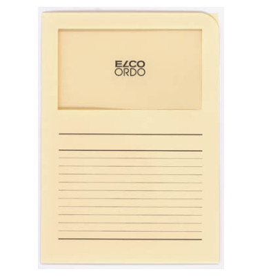 Sichtmappen Ordo classico 29489.41, A4 chamois Recyclingpapier 120g