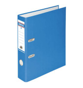 Ordner Öko 330291001, A4 75mm breit Karton vollfarbig blau