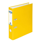 Ordner Öko 330237008, A4 75mm breit Karton vollfarbig gelb