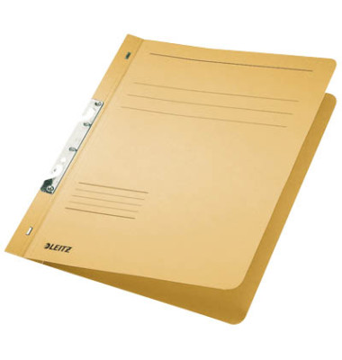 Einhakhefter 3746-00-11, A4 chamois ganzer Vorderdeckel, Karton 250g