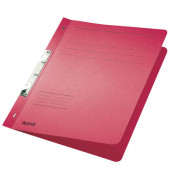 Einhakhefter 3746-00-25, A4 rot ganzer Vorderdeckel, Karton 250g