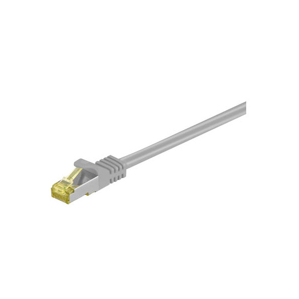 4040849916397 - Patchkabel Cat7 Rohkabel mit RJ45-Steckern (Cat6a) S FTP halogenfrei grau 10 m 4040849916397 - Patchkabel Cat7 Rohkabel mit RJ45-Steckern (Cat6a) S FTP halogenfrei grau 10 m