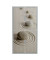 Aktenschrank easy Office 8178ST, Kunststoff/Stahl abschließbar, 4 OH, 110 x 204 x 41,5 cm, keine Fachböden, grau (Steine)
