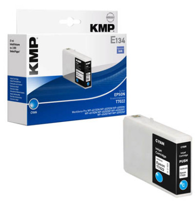 E134 cyan Tintenpatrone ersetzt EPSON T7022XL 1620,4003