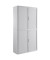Aktenschrank easy Office E2C0006500012, Kunststoff/Stahl abschließbar, 4 OH, 110 x 204 x 41,5 cm, keine Fachböden, weiß
