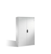 Werkstattschrank 8931-503, Stahl abschlie&szlig;bar, 4 OH, 120 x 195 x 50 cm, lichtgrau