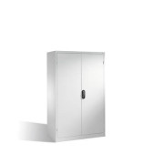 Werkstattschrank 8932-503, Stahl abschließbar, 4 OH, 120 x 195 x 60 cm, lichtgrau