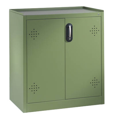 Umweltschrank 8821-315, Stahl abschließbar, 93 x 100 x 50 cm, grün Umweltschrank 8821-315, Stahl abschließbar, 93 x 100 x 50 cm, grün