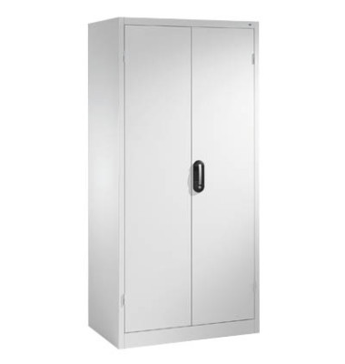 Werkstattschrank 8922-052, Stahl abschließbar, 5 OH, 93 x 195 x 60 cm, lichtgrau Werkstattschrank 8922-052, Stahl abschließbar, 5 OH, 93 x 195 x 60 cm, lichtgrau