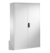 Werkstattschrank 8932-052, Stahl abschließbar, 5 OH, 120 x 195 x 60 cm, lichtgrau