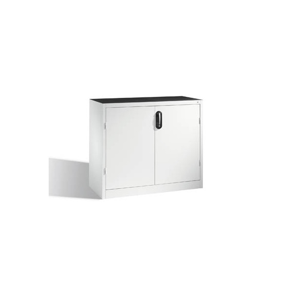 4064615142650 - Werkstatt-Beistellschrank mit Flügeltüren und Schubladen HxBxT 1000 x 1200 x 500 mm lichtgrau lichtgrau 4064615142650 - Werkstatt-Beistellschrank mit Flügeltüren und Schubladen HxBxT 1000 x 1200 x 500 mm lichtgrau lichtgrau