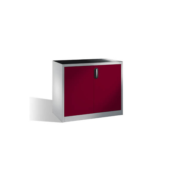 4064615142698 - Werkstattschrank 8831-5035 Stahl abschließbar 2 OH 120 x 100 x 50 cm rot lichtgrau 4064615142698 C+P-Möbel 4064615142698 - Werkstattschrank 8831-5035 Stahl abschließbar 2 OH 120 x 100 x 50 cm rot lichtgrau 4064615142698 C+P-Möbel