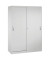 Werkstattschrank 2159-00, Stahl abschlie&szlig;bar, 5 OH, 160 x 195 x 50 cm, lichtgrau