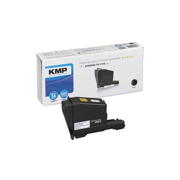 4011324282306 - 2823 Printtechnik AG Toner Kyocera TK-1115 TK1115 black 2000 S K-T60 remanufactured 28230000 4011324282306