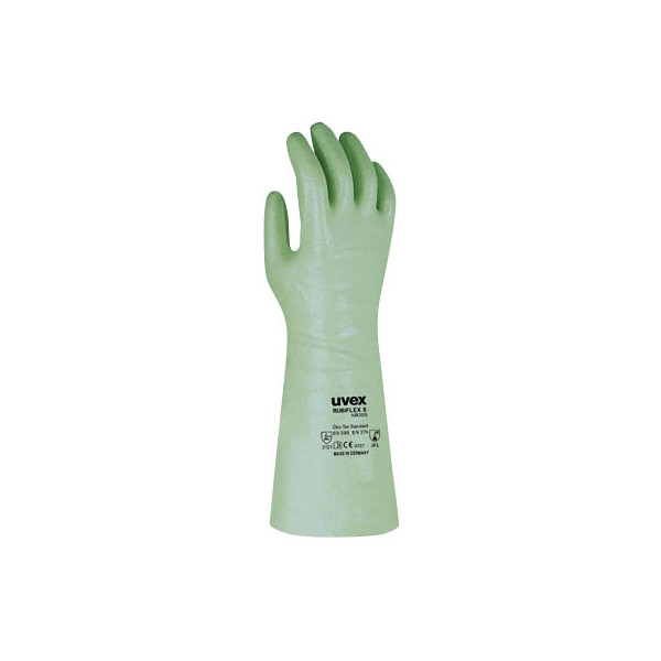 4048612011317 - Chemikalienschutzhandschuhe Rubiflex S NB35S 9889120 grün Größe M 8 Baumwolle NBR (Nitrilkautschuk) 4048612011317 uvex 4048612011317 - Chemikalienschutzhandschuhe Rubiflex S NB35S 9889120 grün Größe M 8 Baumwolle NBR (Nitrilkautschuk) 4048612011317 uvex