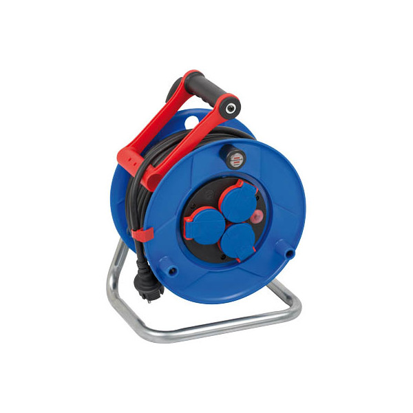 4007123021581 - Brennenstuhl 1208380 Kabeltrommel 4000 m Blau Blau (BLUE LINE) Schutzkontakt-Stecker