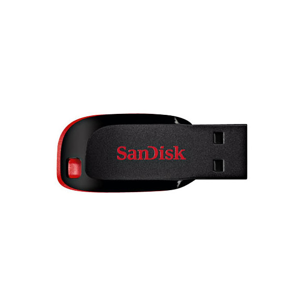 0619659125905 - USB-Stick Cruzer Blade SDCZ50-128G-B35 schwarz rot USB 20 128 GB 0619659125905 Sandisk