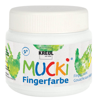 Fingerfarbe 23101 weiß