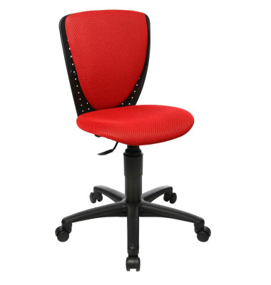 Kinderdrehstuhl High S'cool, rot / schwarz, bis 60kg