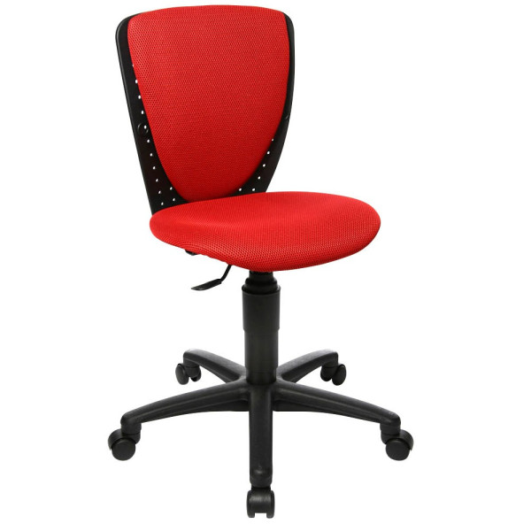 4014296331881 - Kinderdrehstuhl High Scool rot   schwarz bis 60kg 4014296331881 Topstar