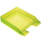 Briefablage H23626-52 A4 / C4 grün-transparent Kunststoff stapelbar