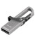 USB-Stick Hook-Style USB 2.0 silber/grau 64 GB