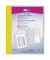 Schnellhefter VELOFORM 4741010, A4, gelb, Kunststoff, Vorderdeckel transparent