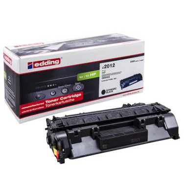 Toner EDD-2012 18-2012 (kompatibel zu HP 05A), schwarz, ca. 2300 Seiten