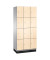 Schließfachschrank Cambio 45103-30, Metall, 3 Abteile mit 12 Fächern, abschließbar, 90x198cm (BxH), birke