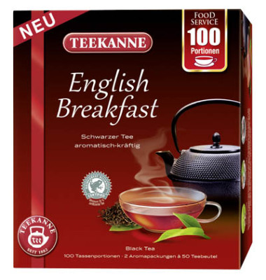 Tee English Breakfast 7025, schwarzer Tee, Beutel