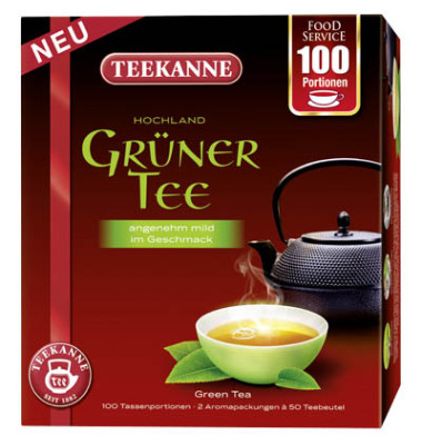 Tee 7027, Gr&uuml;ner Tee, Beutel