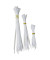 75-teiliges Kabelbinder-Set weiß B20446