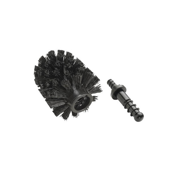 4008838158180 - Ersatz Bürsten Kopf ø 75 cm Bürste Toiletten Bürsten Klo mit Adapter - schwarz - Wenko 4008838158180 - Ersatz Bürsten Kopf ø 75 cm Bürste Toiletten Bürsten Klo mit Adapter - schwarz - Wenko