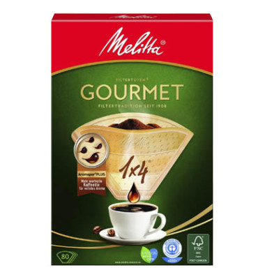 GOURMET 1x4 Kaffeefilter 12874-80 GOURMET 1x4 Kaffeefilter 12874-80