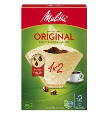 ORIGINAL 1x2 Kaffeefilter 80825-90 ORIGINAL 1x2 Kaffeefilter 80825-90