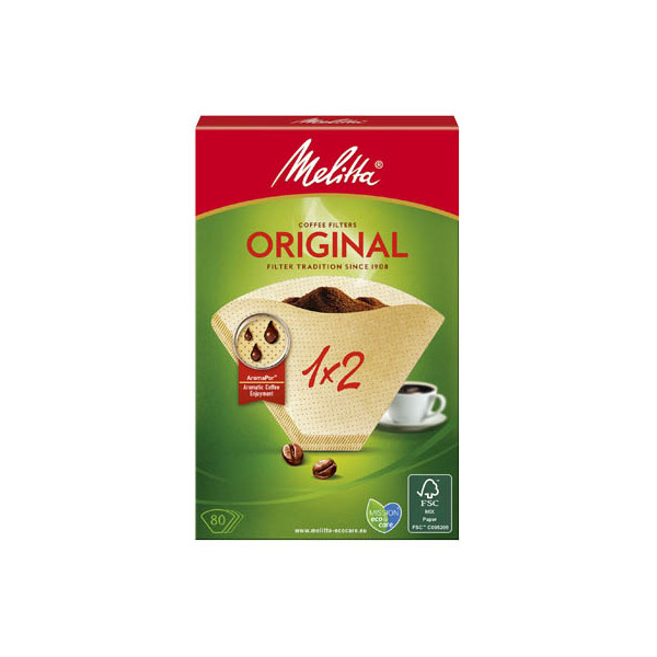 4006508178087 - Melitta® Filtertüten 1x2 80 naturbraun 1 Packung = 80 Stück 4006508178087 - Melitta® Filtertüten 1x2 80 naturbraun 1 Packung = 80 Stück