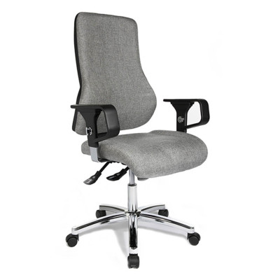 Bürodrehstuhl Top Point Deluxe grau TOP POINT DELUXE G23