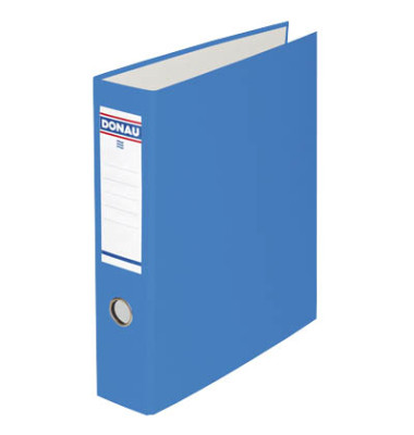 Doppelordner Postscheckordner 330079001, 2x A5 quer 75mm breit Kunststoff vollfarbig blau