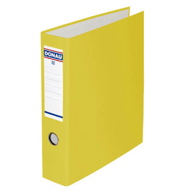 Doppelordner Postscheckordner 330079008, 2x A5 quer 75mm breit Kunststoff vollfarbig gelb