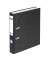 Ordner Öko 330074023, A4 50mm schmal Karton Wolkenmarmor schwarz