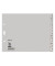 Kartonregister 1210 1200-30-85, A bis Z, A4+ halbe Höhe, 100 g/m², graue Taben, 20-teilig