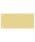 Trennstreifen 330101008 DONAU gelb 190g gelocht 23,5x10,5cm