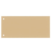 Trennstreifen 330101004 DONAU chamois 190g gelocht 23,5x10,5cm